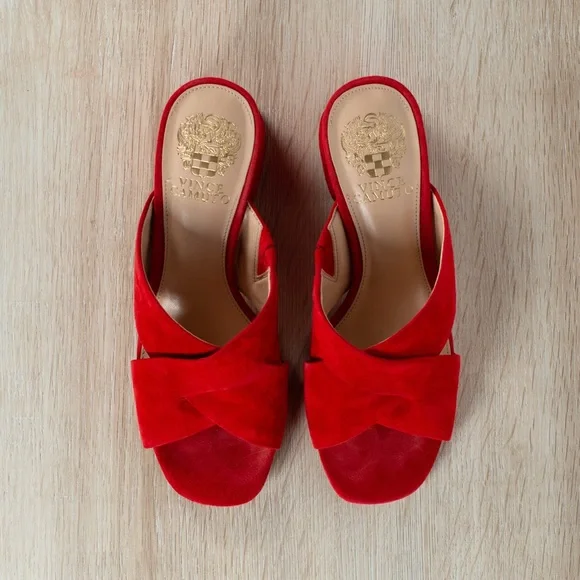 Vince Camuto Stania Suede Sandals - Picture 11 of 16